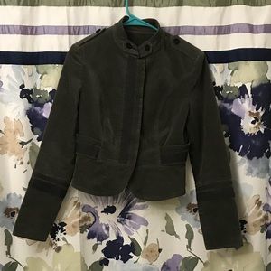 💕OFFERS LOVED💕 Zara Basic Velvet Jacket